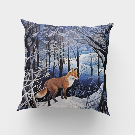 Winter Fox Cushion