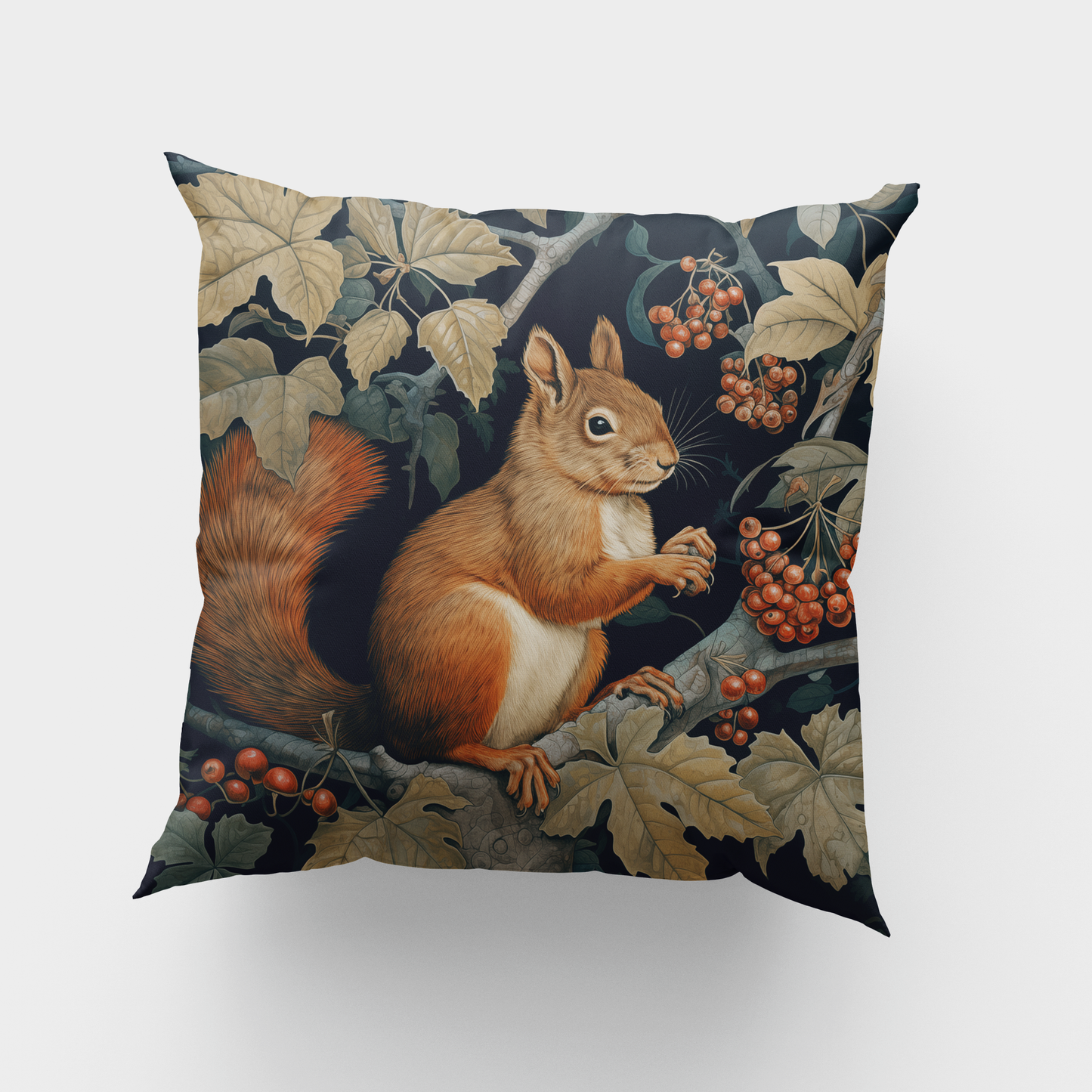 Squirrel on the Tree Cushion