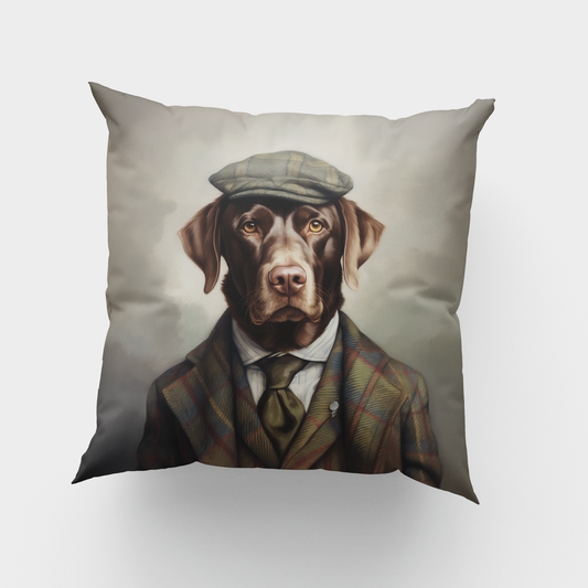 Gentlemen Dog Cushion