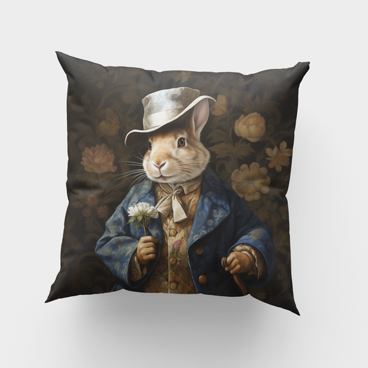 Gentlemen Rabbit Cushion