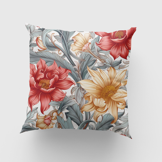 Peony Flower Cushion