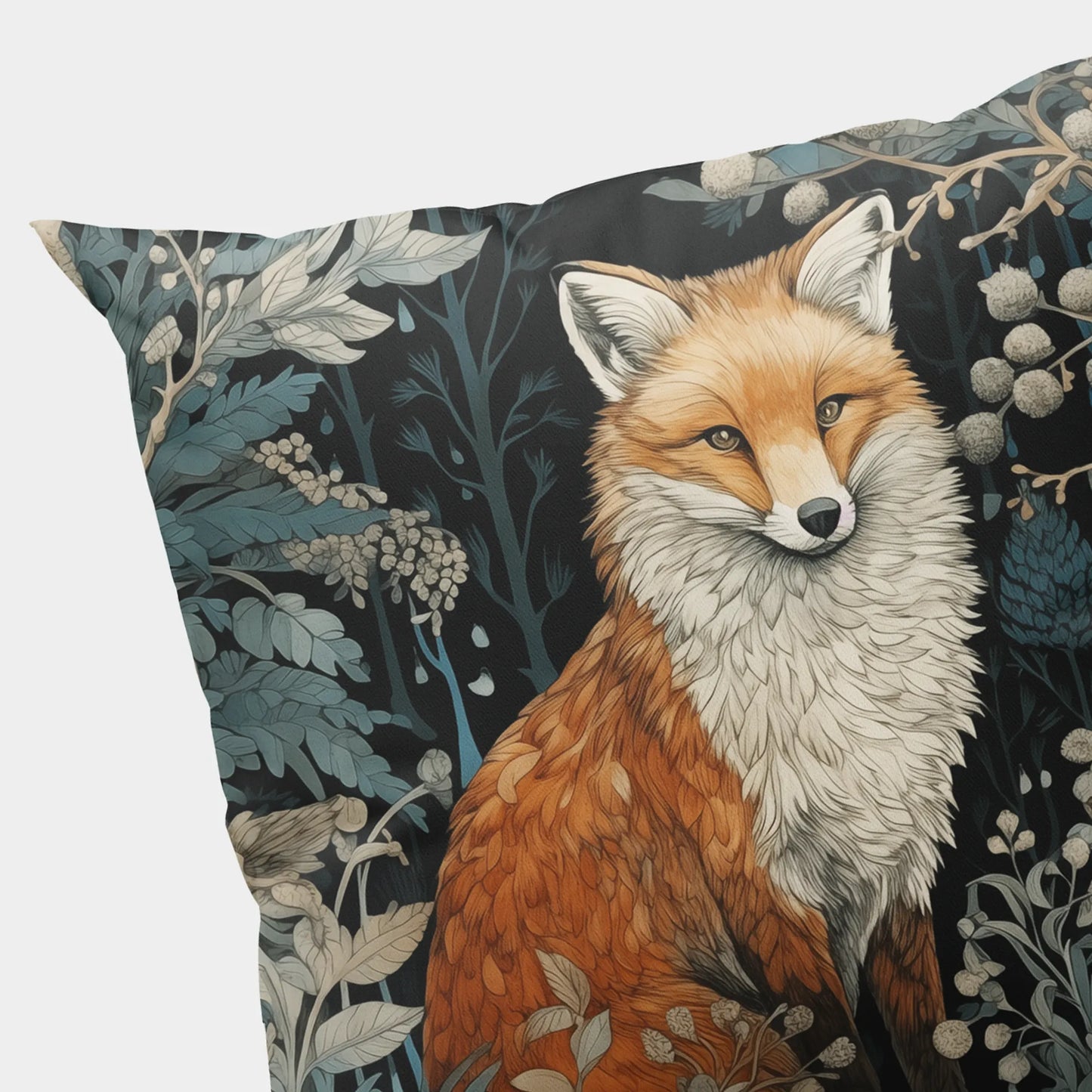 Fox in the Garden Cushion