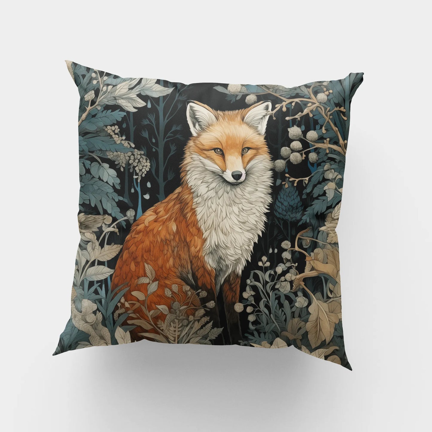 Fox in the Garden Cushion