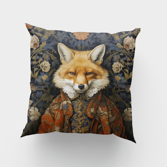 Victorian Fox Cushion