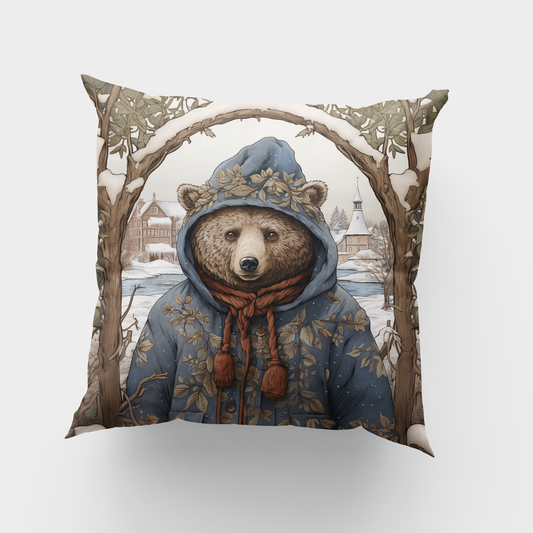 Winter Bear Cushion