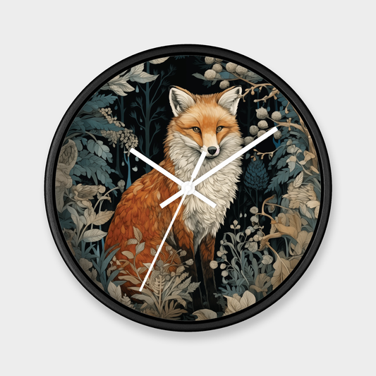 Fox Wall Clock